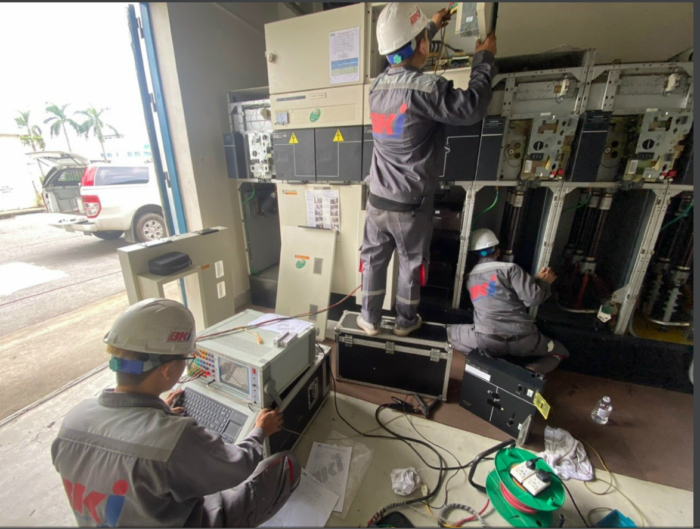 BKI kiểm định an toàn kỹ thuật các thiết bị điện thực tế tại nhà máy